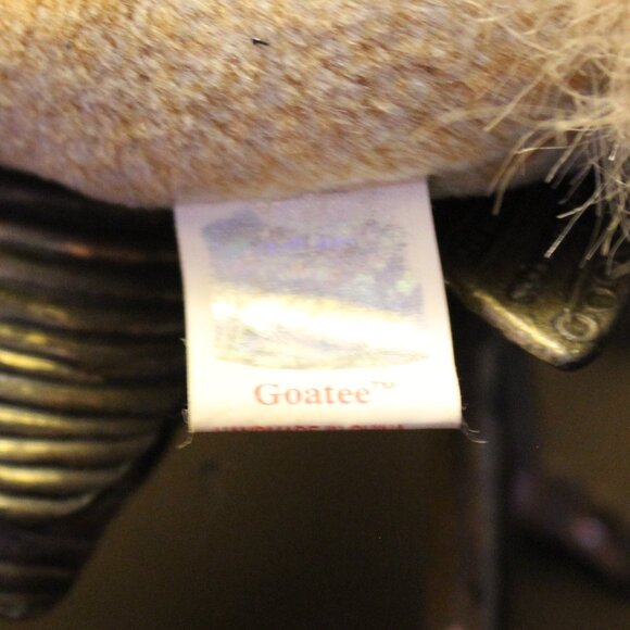 GOATEE the Goat Beanie Baby - Picture 3 of 6